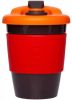 Pioneer Set Van 2 Herbruikbare Koffiebeker 340ml Vulcano Red Kunststof online kopen