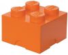 LEGO Set van 2 Opbergbox Brick 4, Oranje online kopen