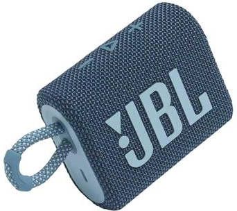 JBL Go 3 draagbare waterdichte Bluetooth luidspreker blauw online kopen