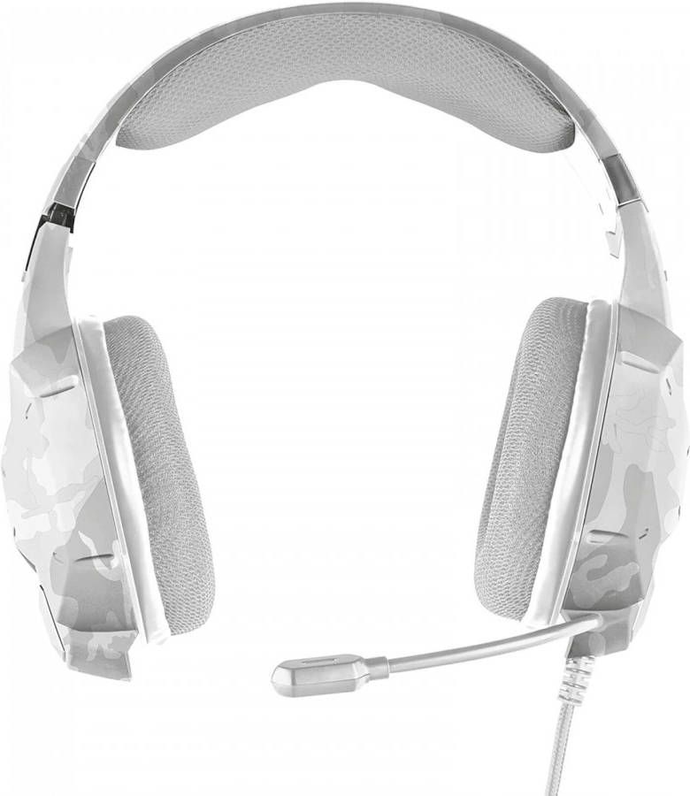 Trust GXT 322W Gaming Headset Witte Camouflage Headset online kopen
